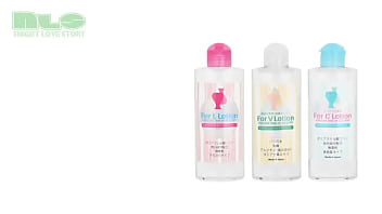女性が女性のために作った３種類のローション。粘膜にやさしいポリアクフリー！