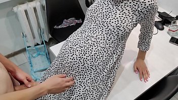 Pregnant girlfriend love to feel my cum inside her tight pussy