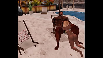 Blowjob for big black