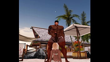 Blowjob for big black