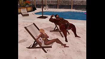 Blowjob for big black