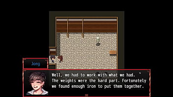 Harem in another world hentai game ep 20 gym workout exposed her pussy