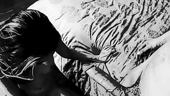 Jenna haze swallows comic book style black&white