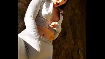 Passionate public walking with me and new sport suit for you tonight fo you like sport and public vibes tell me more