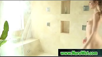 Sexy masseuse in oil nuru massage 19