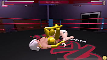 Blake vs yasmina kinky fight club femdom sexfight