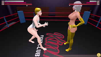 Blake vs yasmina kinky fight club femdom sexfight