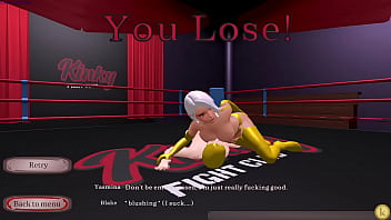 Blake vs yasmina kinky fight club femdom sexfight