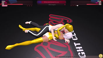 Blake vs yasmina kinky fight club femdom sexfight