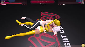 Blake vs yasmina kinky fight club femdom sexfight