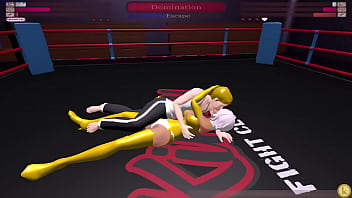 Blake vs yasmina kinky fight club femdom sexfight