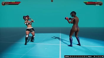 Polly vs boomer nf3d female mma battle