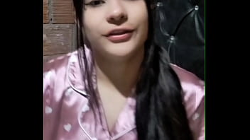 Porn actress touches her tasty pussy