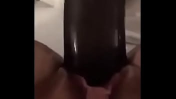 Teen 18 records her lover's dick fucking her pussy while her boyfriend is at school