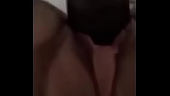 Teen 18 records her lover's dick fucking her pussy while her boyfriend is at school