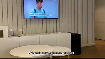 Football or me my girlfriend wants sex during the game and she asks for milk in her mouth