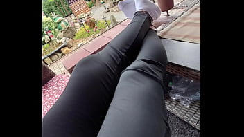 Entspannung und ruhe nach dem regen