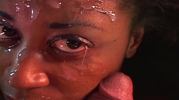 Banging boobs busty girl gets titfucked and facialled