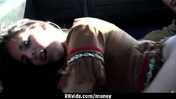 Amateur chick takes money for a fuck 20