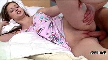 Hot teen is horny ass hell