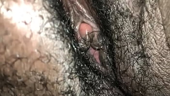 Wet pussy masturbation
