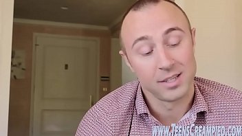 Slutty teen babe fucks old stud