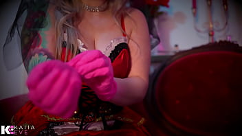 Painting your balls red off with the head sissification