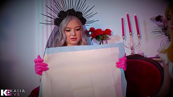 Painting your balls red off with the head sissification