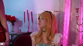 Painting your balls red off with the head sissification