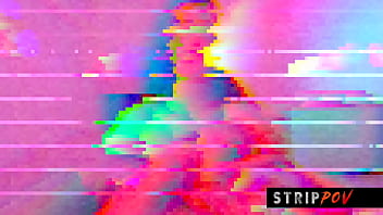 Nerdy babe with big natural tits takes off her clothes for you