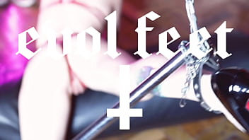 Captive her soles are helpless and so is she