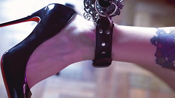 Captive her soles are helpless and so is she