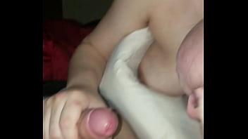 Slut loves cock down her throat