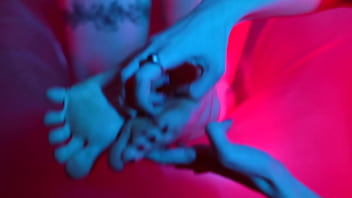 Lesbian threesome loves to tickle & foot worship