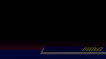 Mina fucks a textured dildo