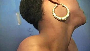 Horny Ebony Suck The Juice From Big White Gloryhole 8 thumbnail