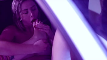 Lesbian foot fetish threesome part 1