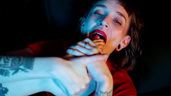 Taboo anal sucking toes & joi