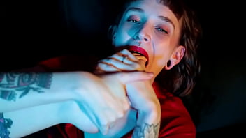 Taboo anal sucking toes & joi