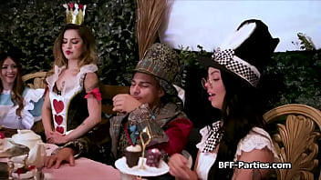 Victor gets lucky with 3 beauties in the wonderland