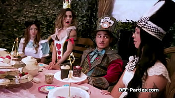 Victor gets lucky with 3 beauties in the wonderland