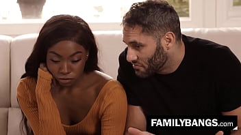 Black stepsister with short tits banged in the couch ⭐ Black stepsister with short tits banged in the couch ⭐