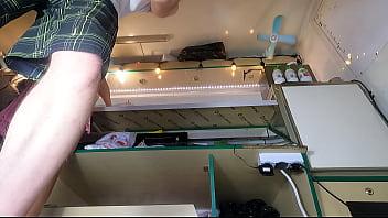 Super hot girl dressed like a slut at work