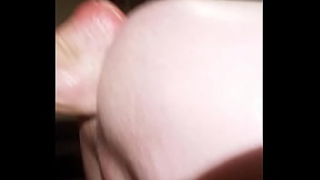 My girls foot in my ass