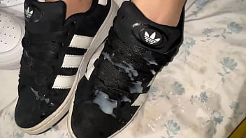 Messed up her shoes after she sucks me good