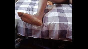 My ex girlfriend came to visit me for weekend and she had to ride my dick till organism full clip on sheer