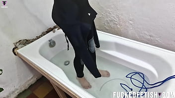 Skinny girl neopreno vibrator