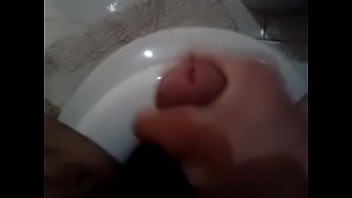 Hard cock huge cumshot