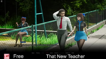 That New Teacher Free Game Itchio Visual Novel thumbnail