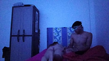 Big ass dad leaves stepson with latina stepmom on halloween